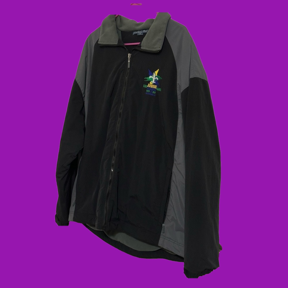 Men’s heavy fleece jacket from the AAA Junior Olympics 2011 in New Orleans, 2XL. - Picture 3 of 11